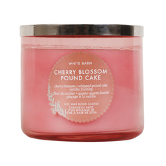 BBW CANDLE 3 WICK CHERRY BLOSSOM POND CAKE 411 G Default Title - MamasJan Makeup