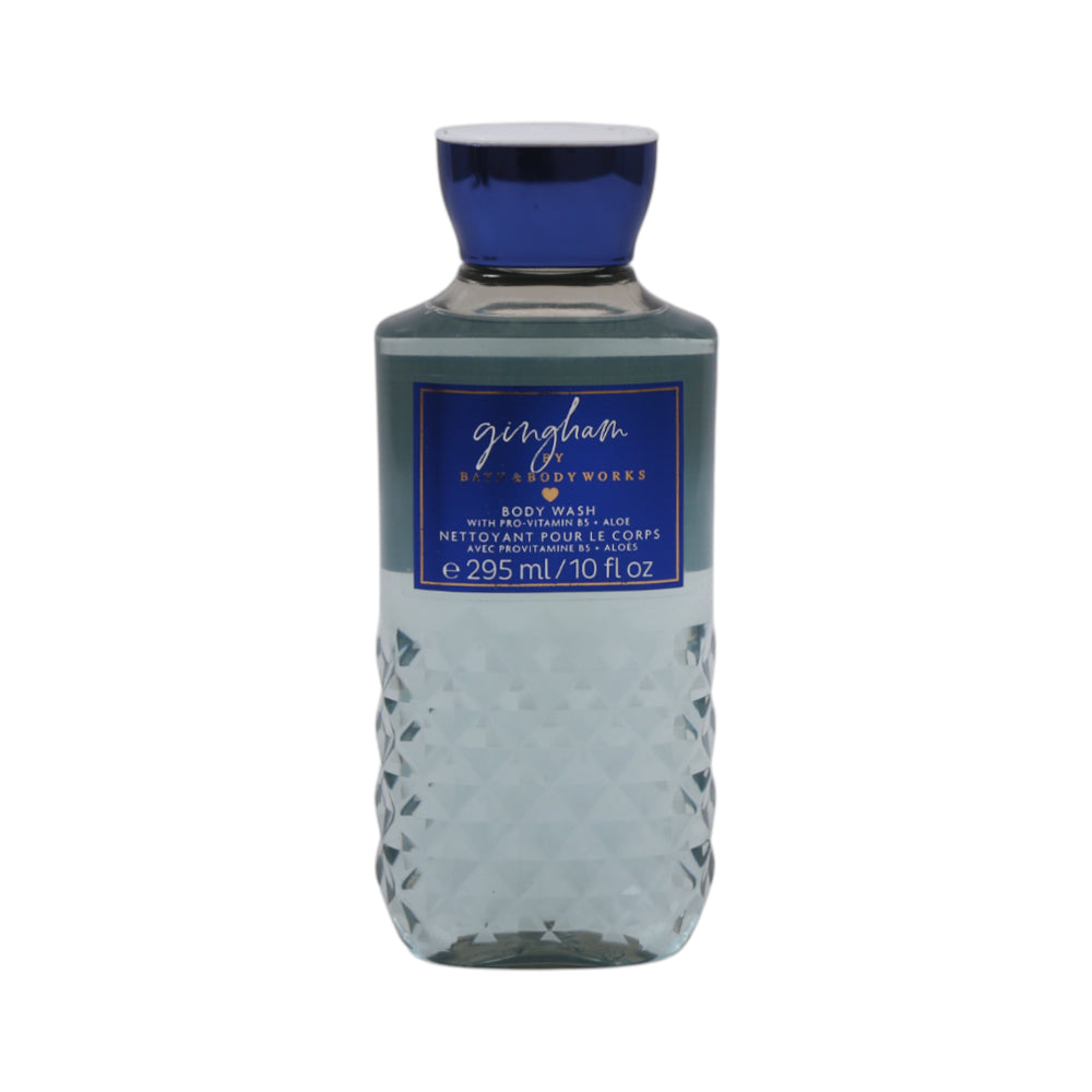 BBW BODY WASH GEL GINGHAM WITH PRO VITAMIN B5+ALOE 295 ML Default Title - MamasJan Makeup