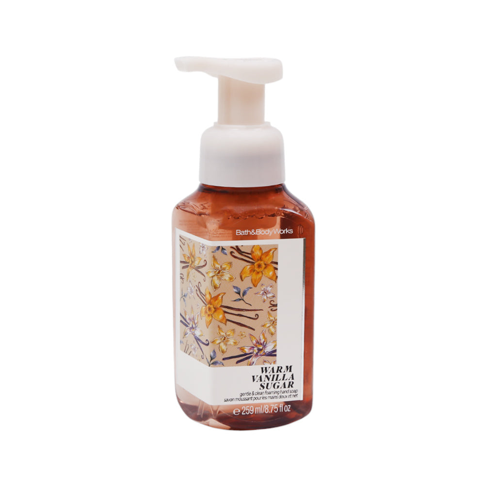 BBW WARM VANILLA SUGAR GENTLE & CLEAN FOAMING HAND SOAP 295M Default Title - MamasJan Makeup