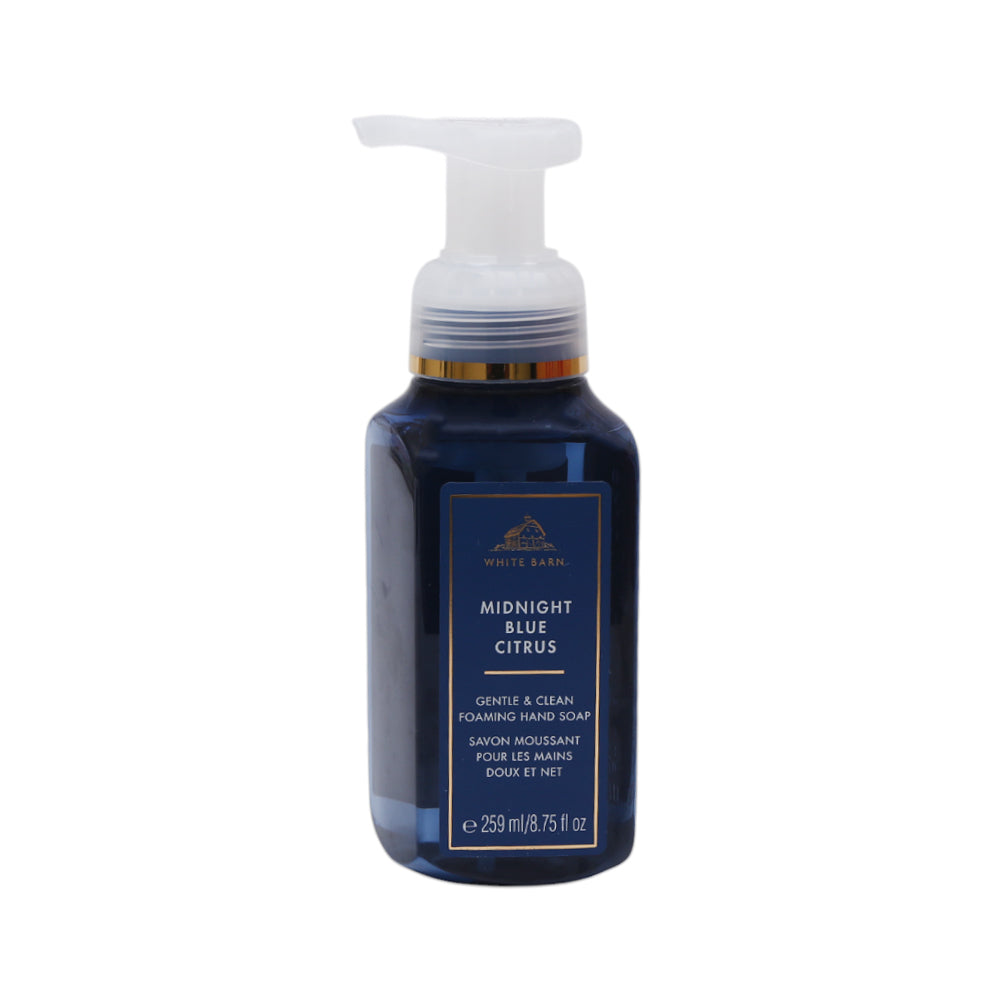 BBW MIDNIGHT BLUE CITRUS GENTLE & CLEAN FOAMING HAND SOAP 29 Default Title - MamasJan Makeup