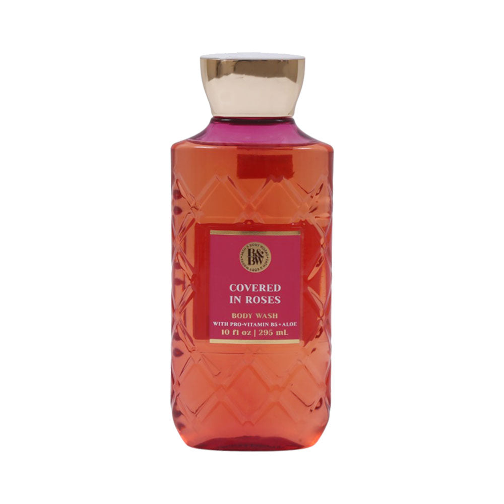 BATH & BODY WORKS SHOWER GEL COVERED IN ROSES 295ML Default Title - MamasJan Makeup