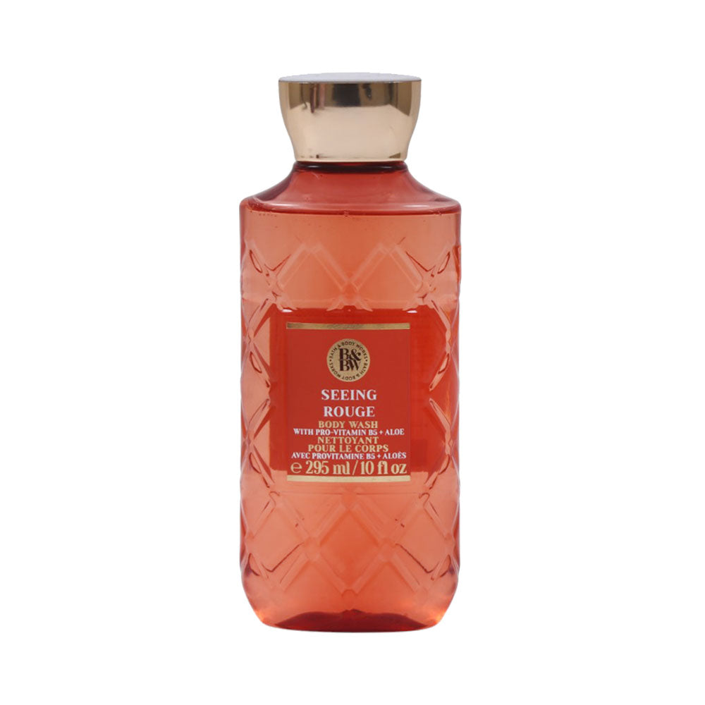 BBW BODY WASH GEL SEEING ROUGE WITH PRO VITAMIN B5+ALOE 295M Default Title - MamasJan Makeup