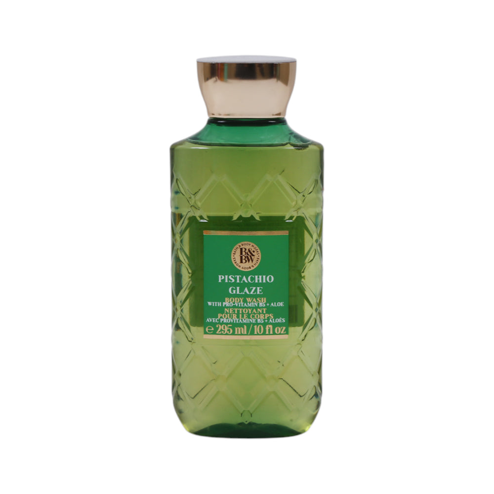 BBW BODY WASH GEL PISTACHIO GLAZE WITH PRO VITAMIN B5+ALOE 2 Default Title - MamasJan Makeup