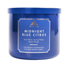 BATH AND BODY WORKS MIDNIGHT BLUE CITRUS CANDLE 411G Default Title - MamasJan Makeup