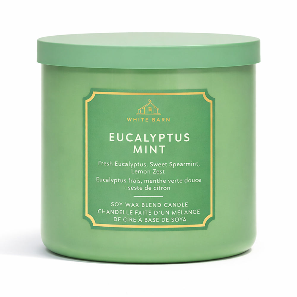 BBW 3 WICK CANDLE EUCALYPTUS + MINT 411 G Default Title - MamasJan Makeup