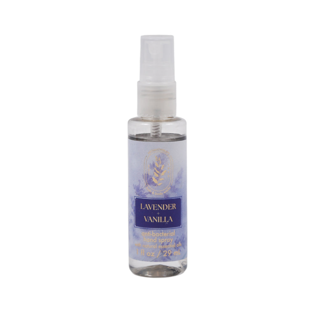 BATH & BODY WORKS HAND SPRAY LAVENDER VANILLA 29ML Default Title - MamasJan Makeup