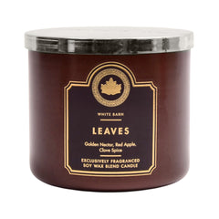 BATH AND BODY WORKS LEAVES GOLDEN NECTOR CANDLE 411G Default Title - MamasJan Makeup