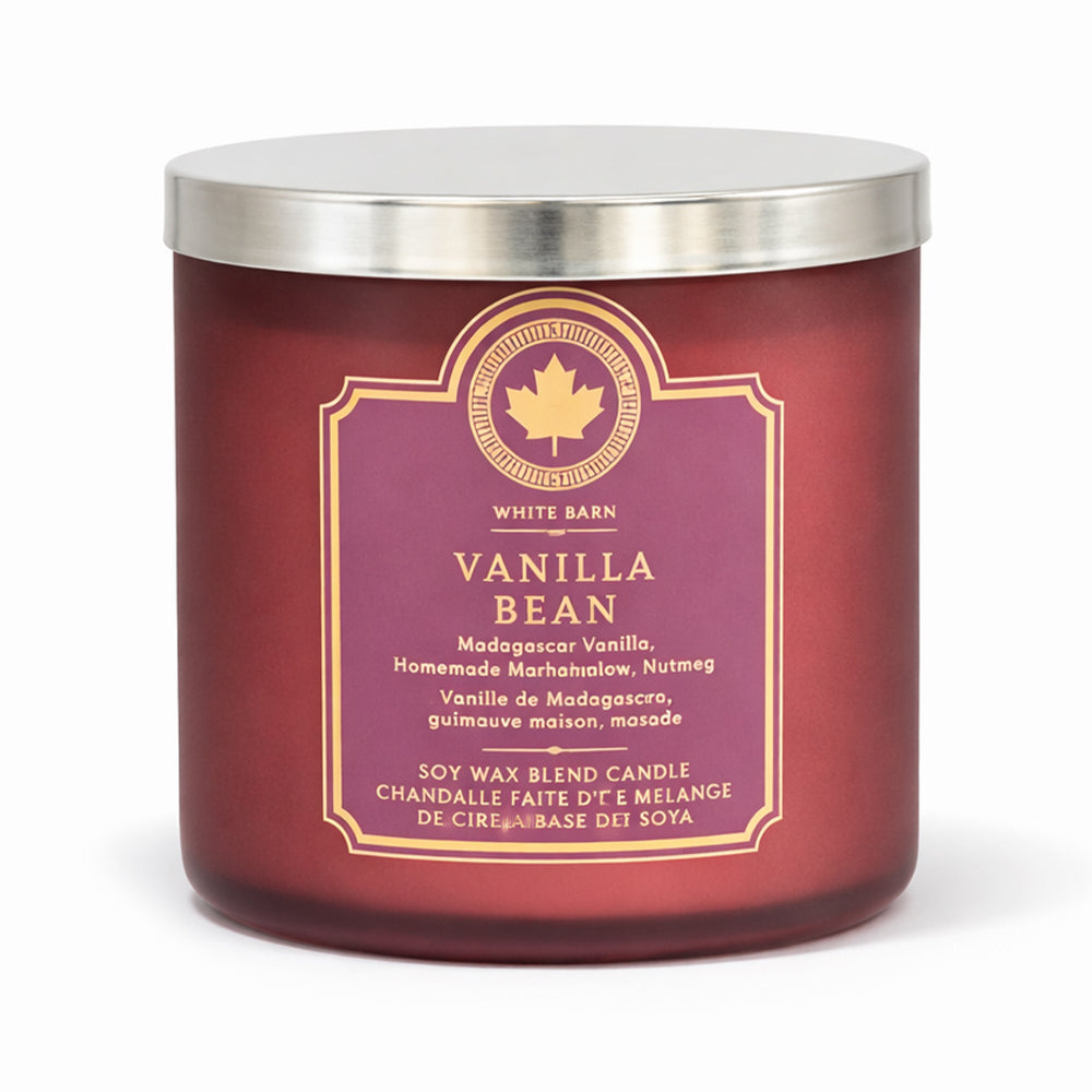 BBW 3 WICK CANDLE VANILLA BEEN 411 G Default Title - MamasJan Makeup