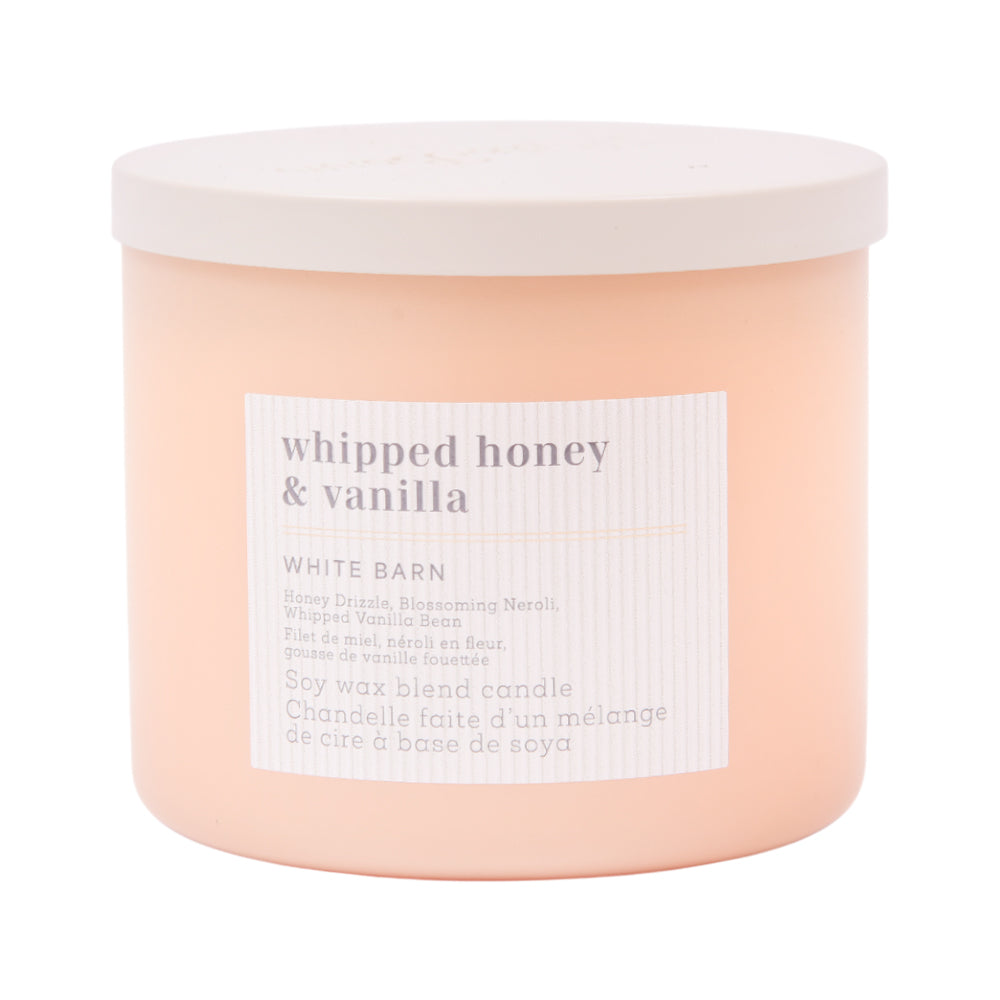 BBW 3 WICK CANDLE WHIPPED HONEY AND VANILLA 411G Default Title - MamasJan Makeup