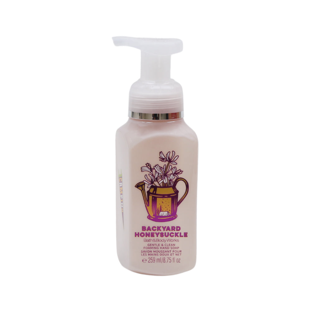 BBW BACKYRD HONEYSUCKLE GENTLE & CLEAN FOAMING HAND SOAP 295 Default Title - MamasJan Makeup