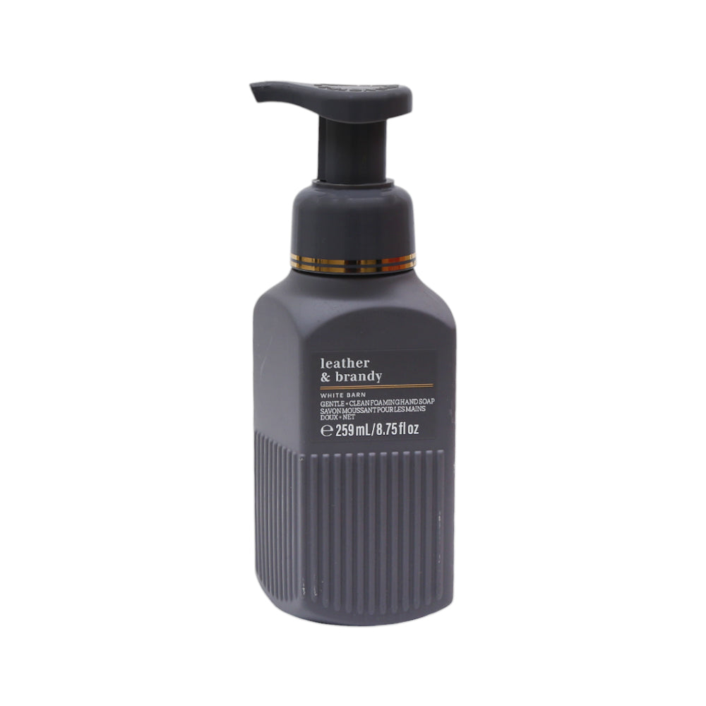 BBW LEATHER & BRANDY GENTLE & CLEAN FOAMING HAND SOAP 295ML Default Title - MamasJan Makeup