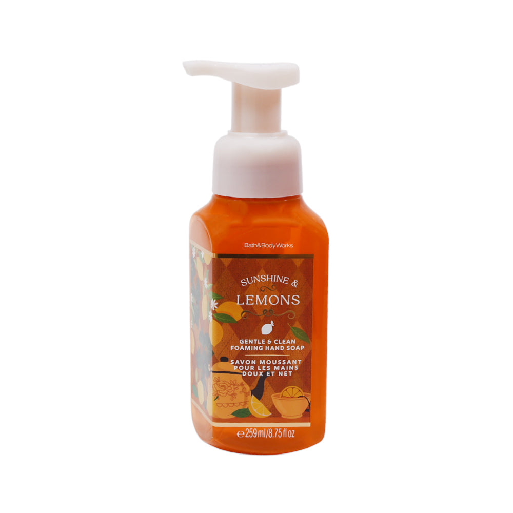 BBW SUNSHINE & LEMONS GENTLE & CLEAN FOAMING HAND SOAP 295ML Default Title - MamasJan Makeup