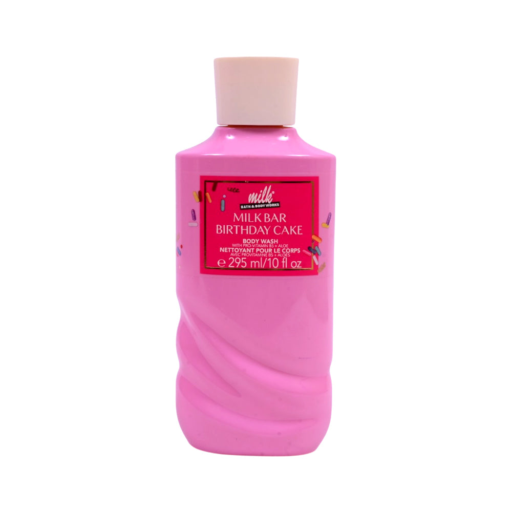 BATH & BODY WORKS BODY WASH MILK BAR BIRTHDAY CAKE 295 ML Default Title - MamasJan Makeup