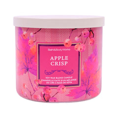 BATH & BODY WORKS APPLE CRISPY CANDLE 3 WEEK 411 GM Default Title - MamasJan Makeup