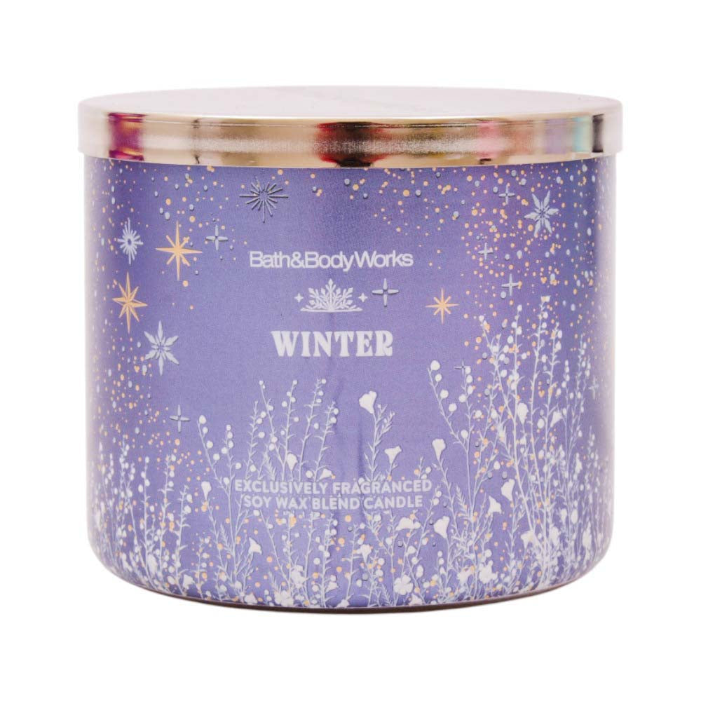 BATH AND BODY WORKS WINTER CANDLE 411G Default Title - MamasJan Makeup