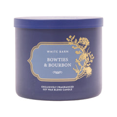 BATH AND BODY WORKS BOWTIES & BOURBON CANDLE 411G Default Title - MamasJan Makeup