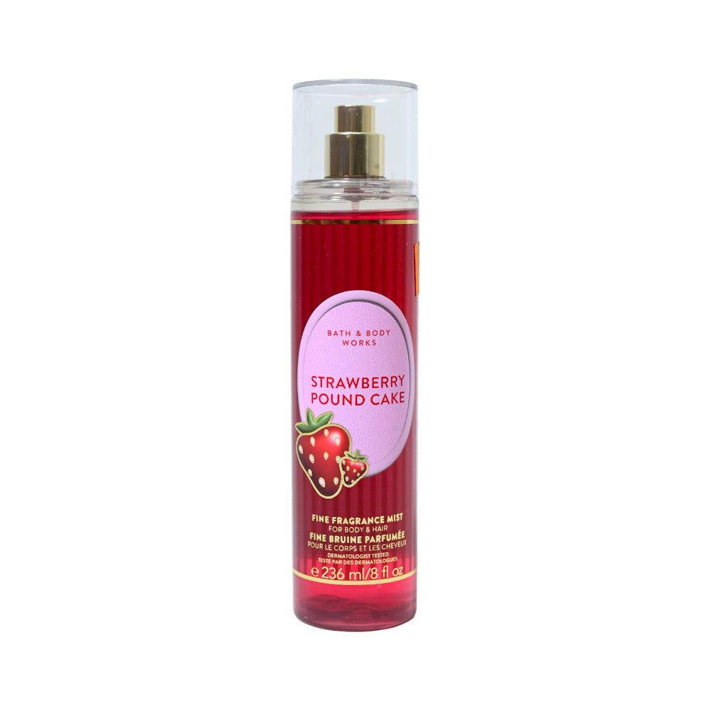 BATH & BODY WORKS STRAWBERRY POUND CAKE 236ML Default Title - MamasJan Makeup