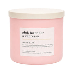 BATH & BODY WORKS PINK LAVENDER & ESPRESSO CANDLE 3 WICK 411 Default Title - MamasJan Makeup