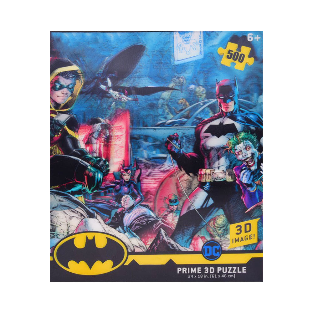 32573 BATMAN N ROBIN 3D PUZZLE 500PCS Default Title - MamasJan Toys