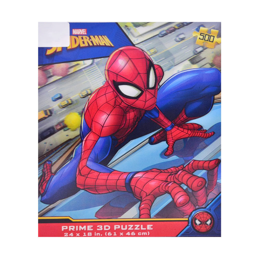 32647 MARVEL SPIDERMAN 3D PUZZLE 500PCS Default Title - MamasJan Toys