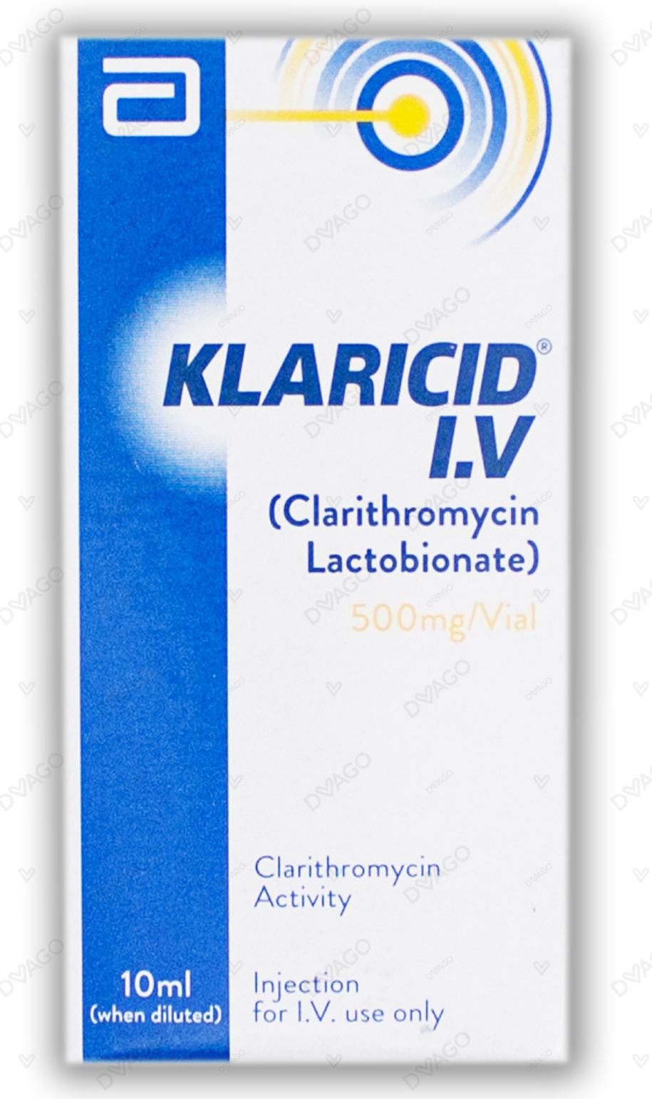 Klaricid Iv Injection 500mg (1 Box = 1 Injection)