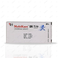 Mobikare DR Capsules 75mg (1 Strip = 5 Capsules)