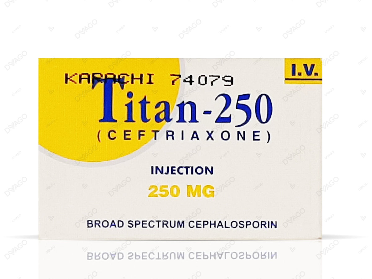 TITAN Injection IV 250 MG 1 VIAL