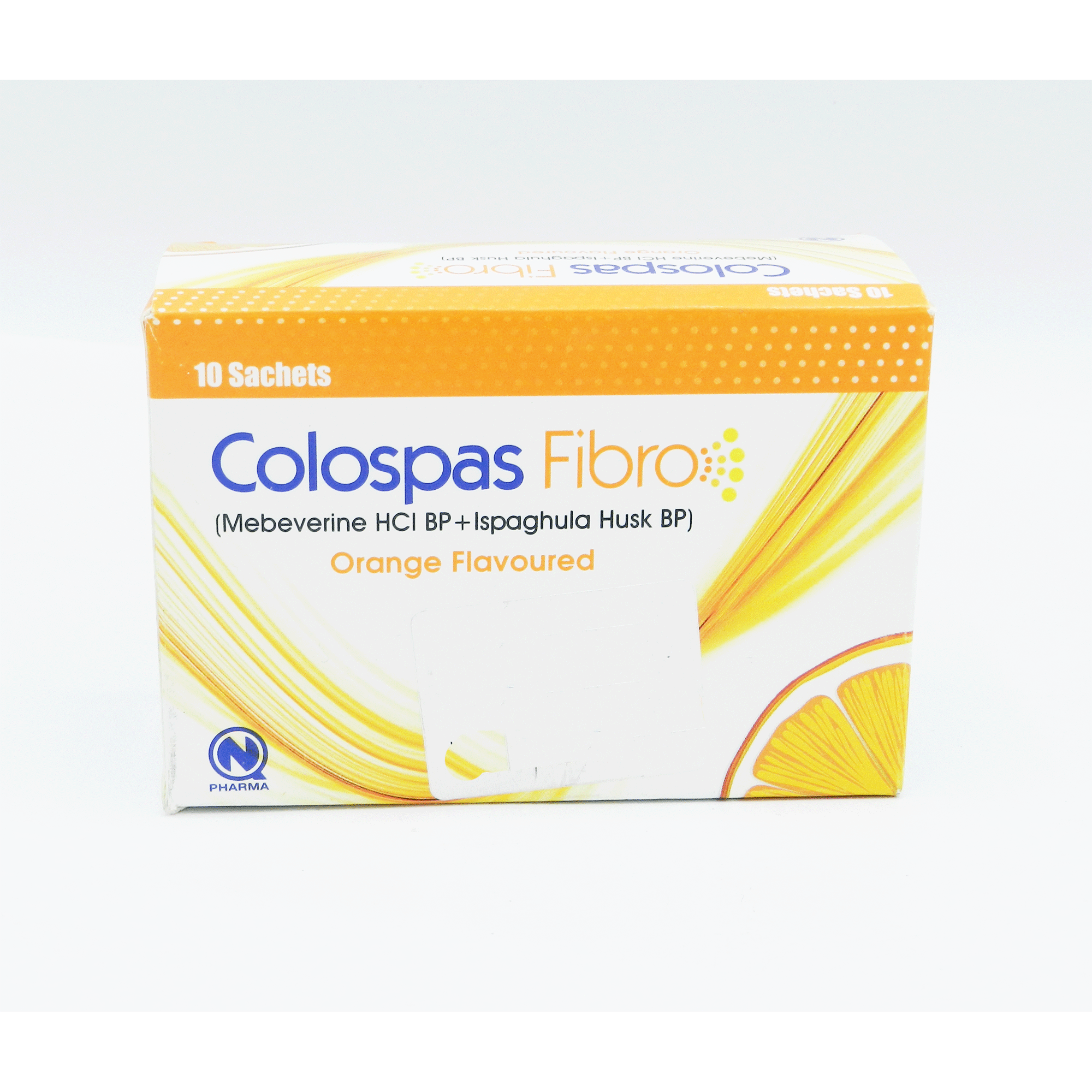 Colospas Fibro Sachets 135mg/3.5gm (1 Box = 10 Sachets)