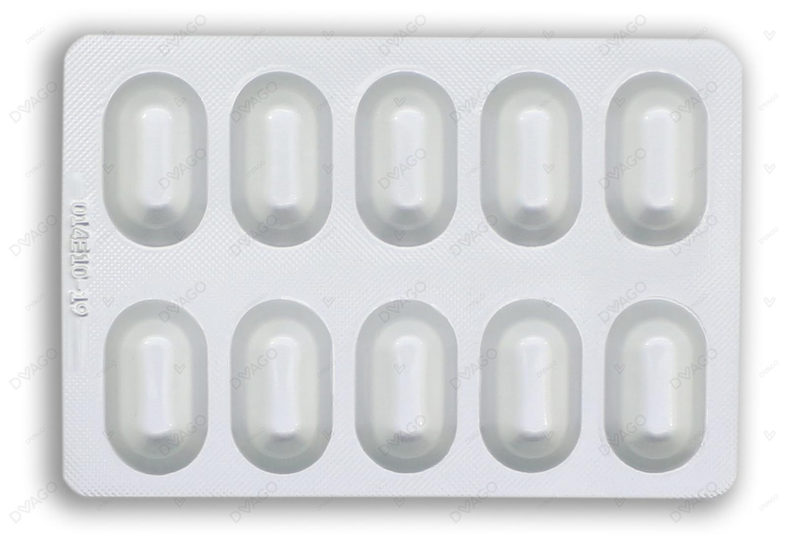 Safgo-Met Tablets 1mg/500mg  (1 Strip = 10 Tablets)