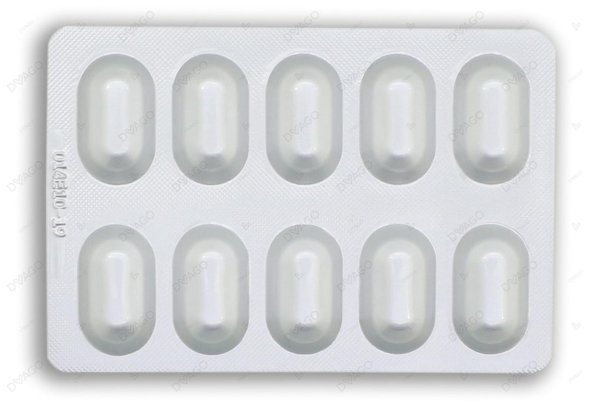 Safgo-Met Tablets 1mg/500mg  (1 Strip = 10 Tablets)