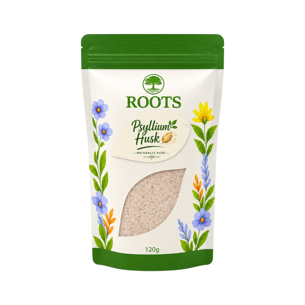 ROOTS PSYLLIUM HUSK 120 GM Default Title - MamasJan GroceryFoods