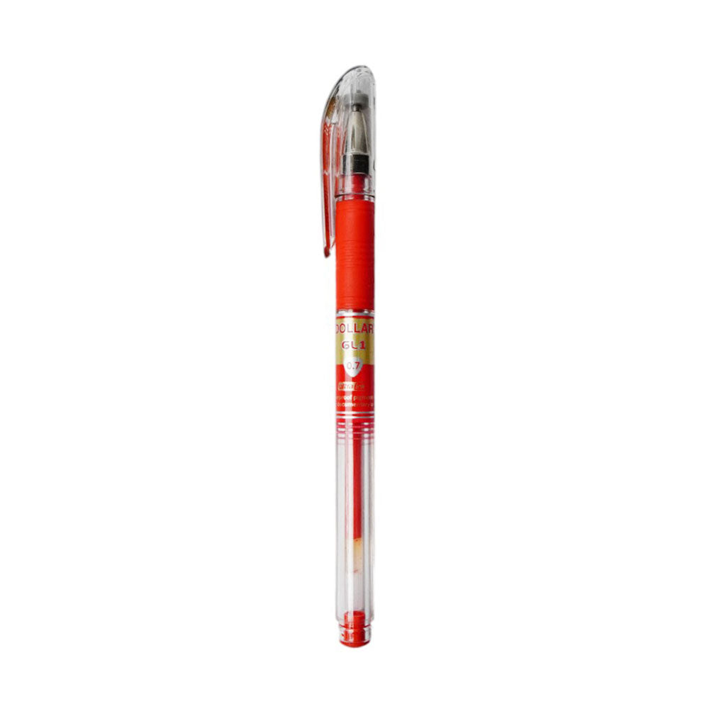 GL1 DOLLAR GEL PEN ULTRA 0.7MM RED 1PC Default Title - MamasJan Toys