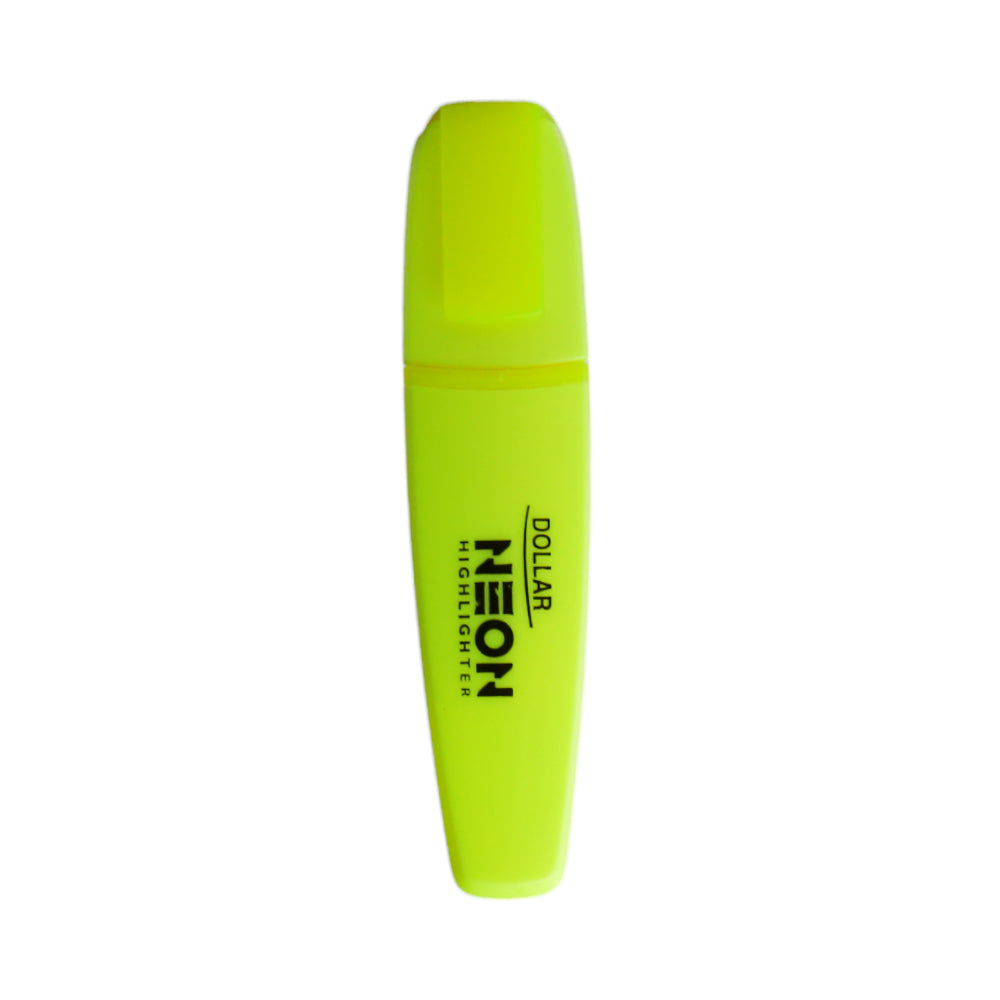 HL-625 DOLLAR NEON HIGHLIGHTER YELLOW 1PC Default Title - MamasJan Toys