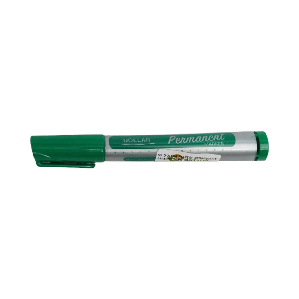 90 Dollar Marker Permanent Almark 2Mm Green Default Title - MamasJan Toys