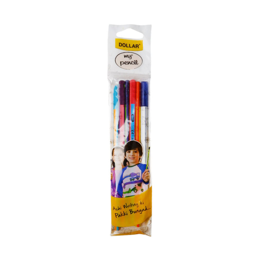 PT777 DOLLAR MY PENCIL 5PC PENCIL PACK Default Title - MamasJan Toys