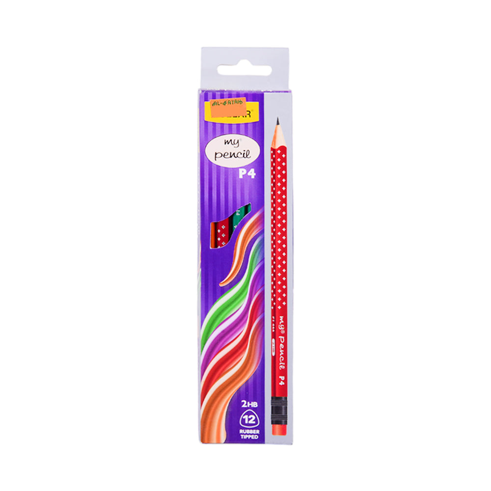 PT-444 P4 DOLLAR MY PENCIL 2HB 12PC PACK ASST Default Title - MamasJan Toys