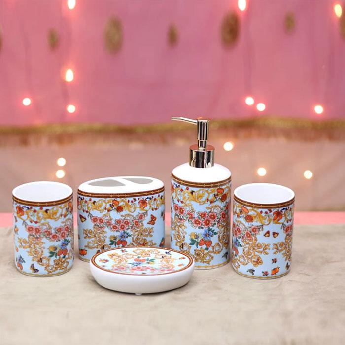 BATH ROOM SET 5PC ROYAL BISTRO K061-5-668 BASIC Default Title - MamasJan Decoration