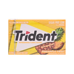 TRIDENT PINEAPPLE TWIST 14 STICKS SUGAR FREE GUM Default Title - MamasJan Grocery Food