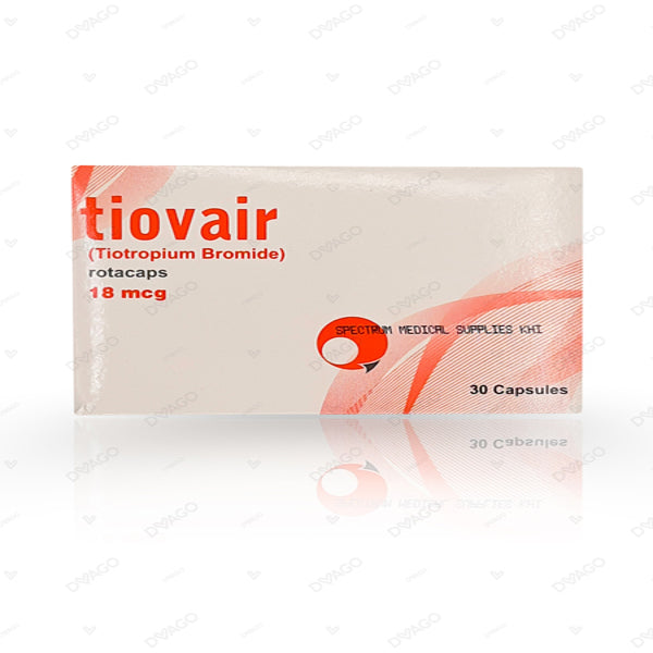 Tiovair Rotacaps 18mcg (1 Box = 3 Strips) (1 Strip = 10 Capsules)