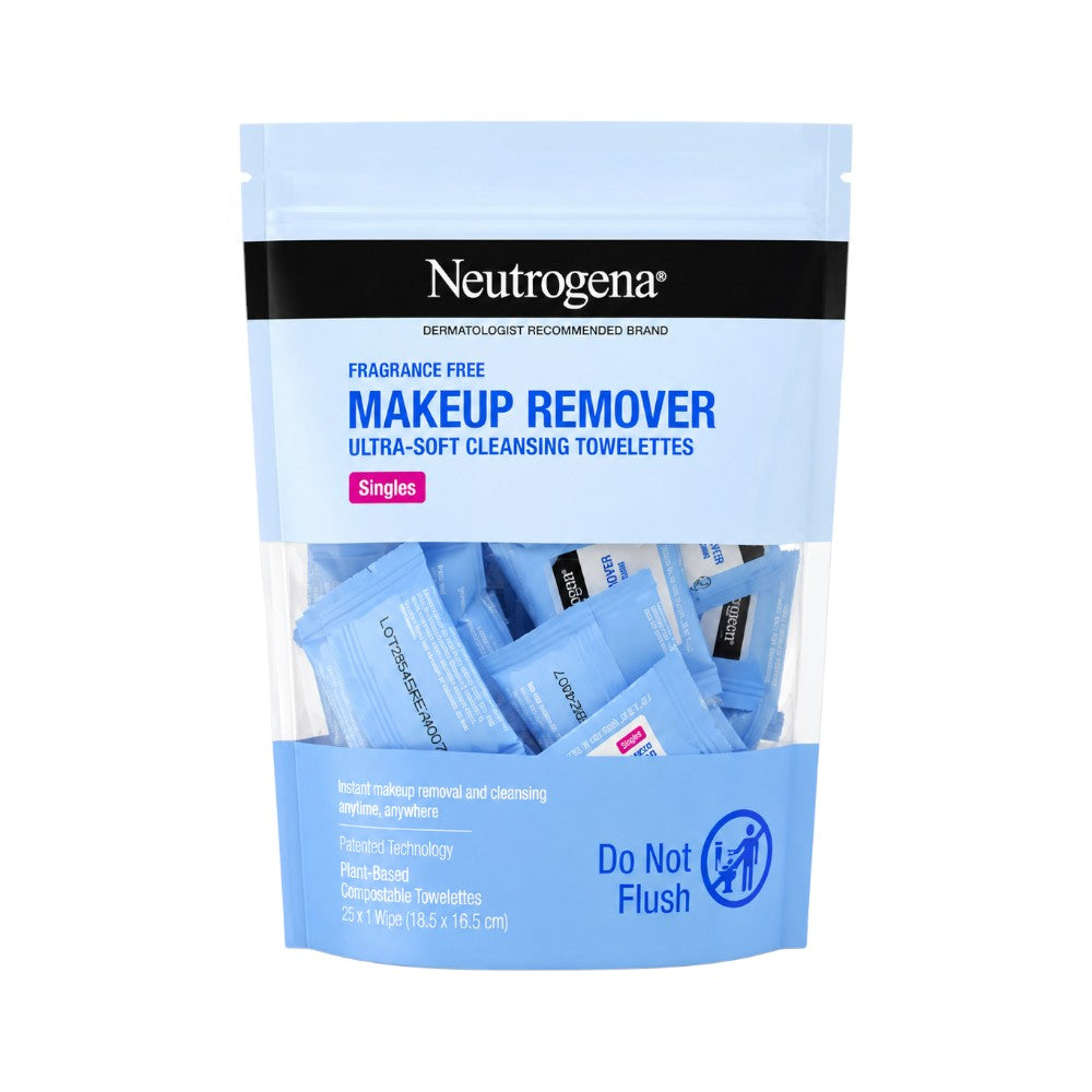 NEUTROGENA MAKEUP REMOVER TOWELETTES 20PC Default Title - MamasJan skincare