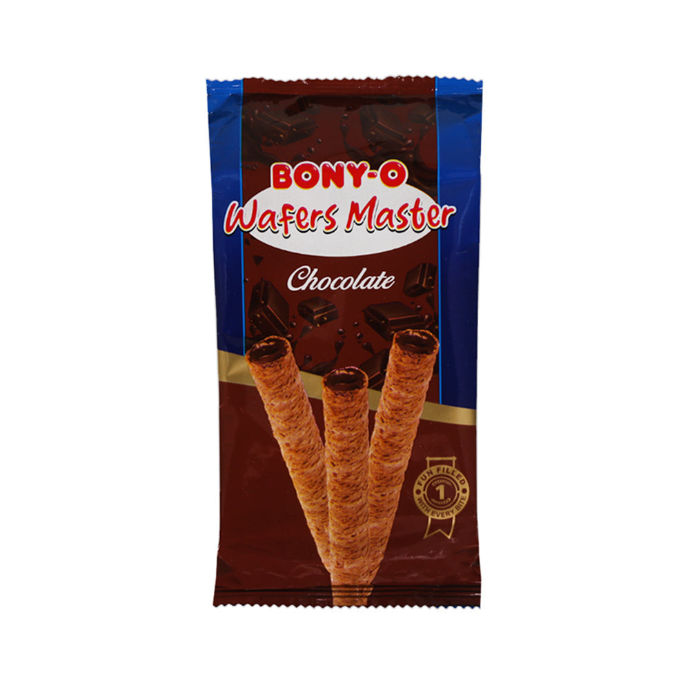 BONY-O WAFER MASTER CHOCOLATE 80 GM Default Title - MamasJan Grocery