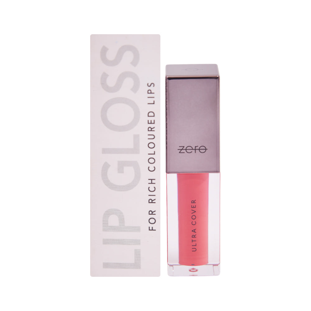ZERO LIPGLOSS SOFT CORAL ULTRA COVER Default Title - MamasJan Makeup