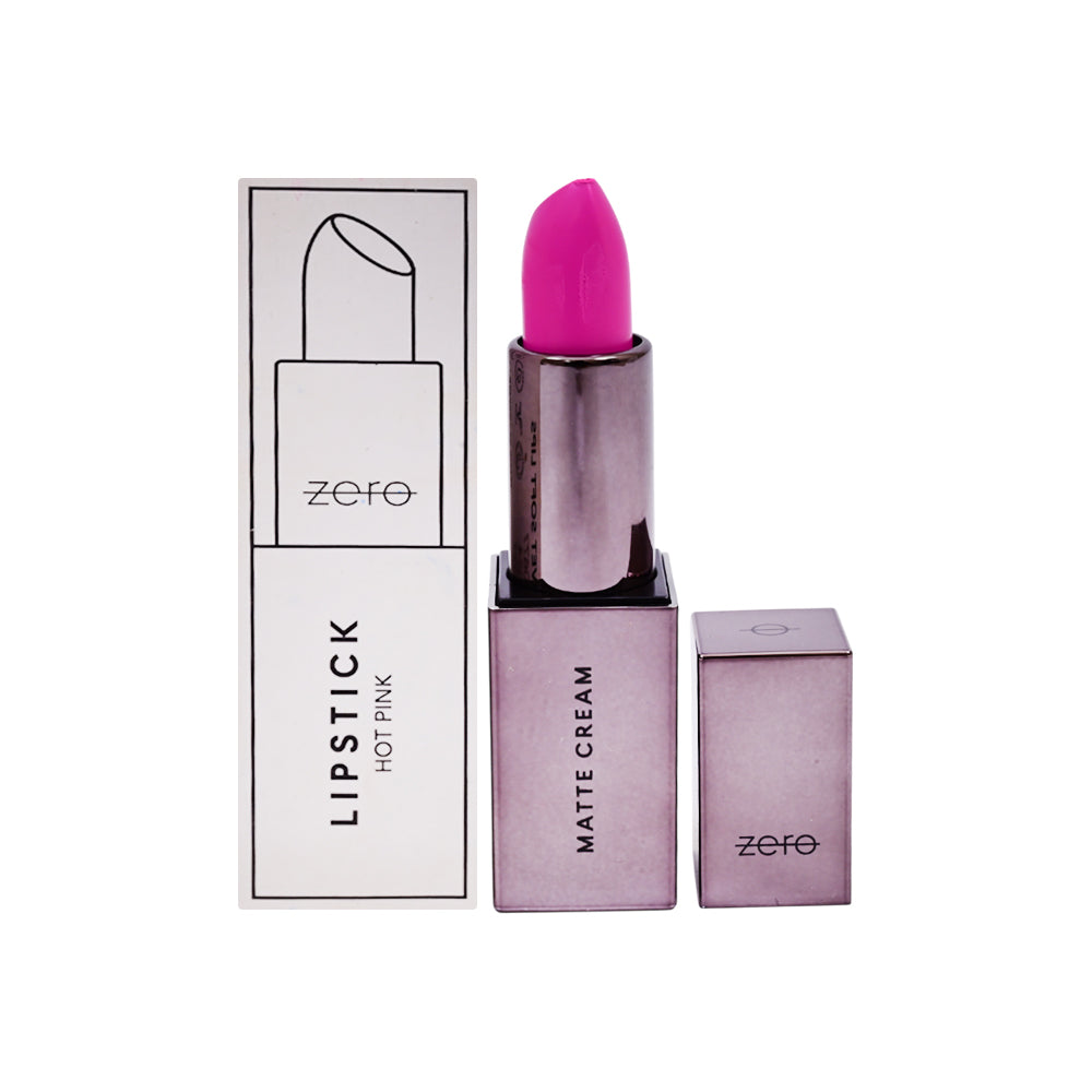 ZERO LIPSTICK HOT PINK MATTE CREAM Default Title - MamasJan Makeup
