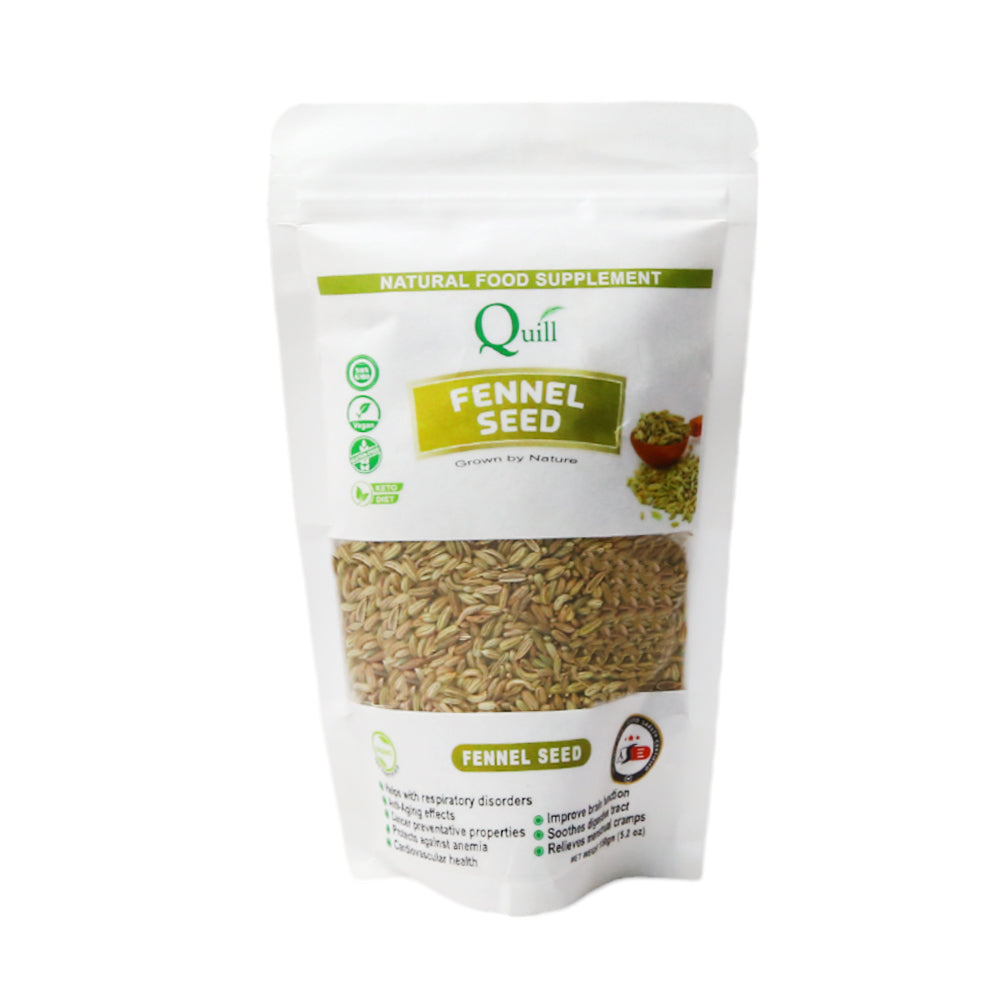 QUILL FENNEL SEEDS 150 GM Default Title - MamasJan GroceryFoods
