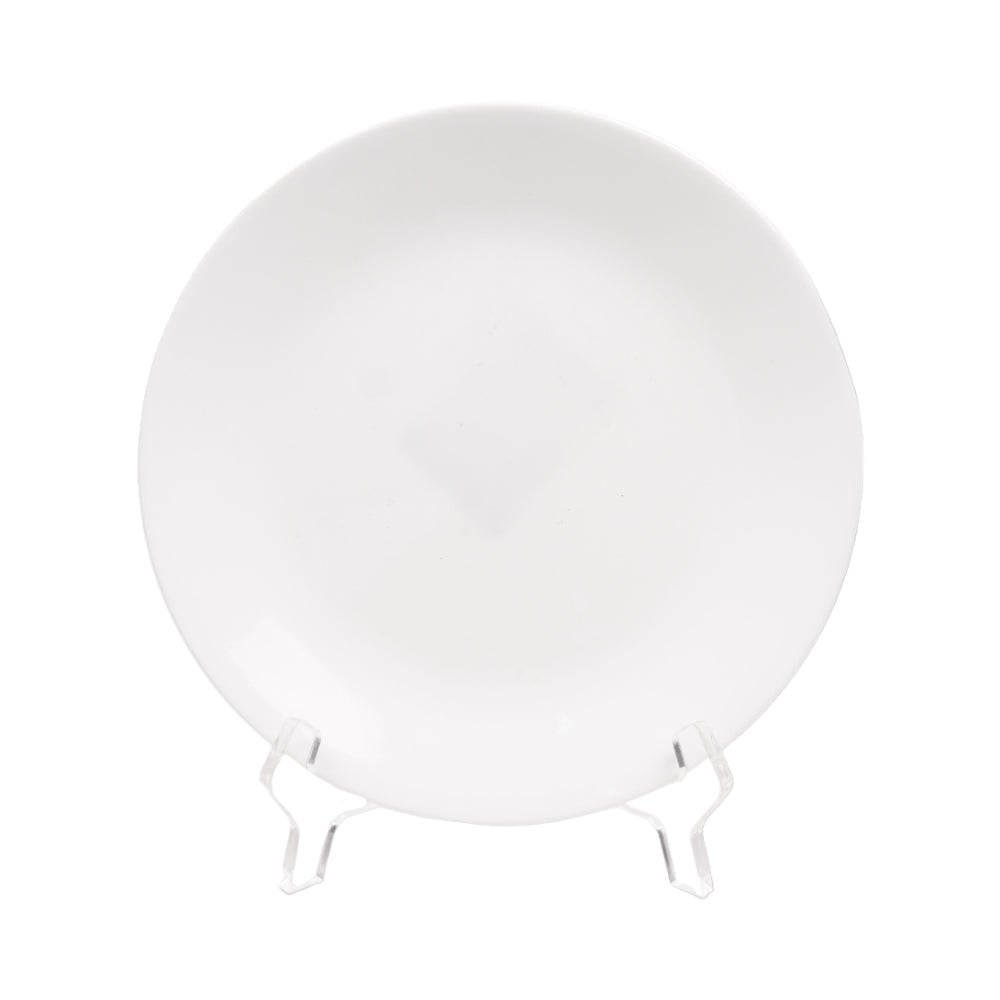 PLATE QUARTER CORNINGWARE WHITE 6003880 Default Title - MamasJan Crockery
