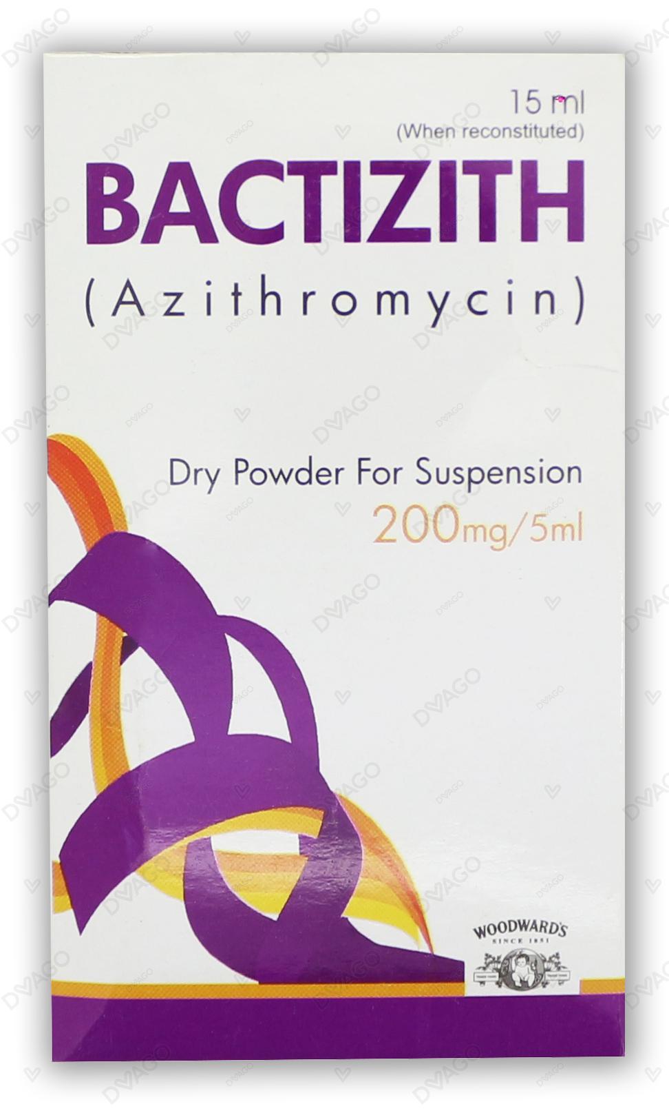Bactizith 15ml Suspension 200mg/5ml