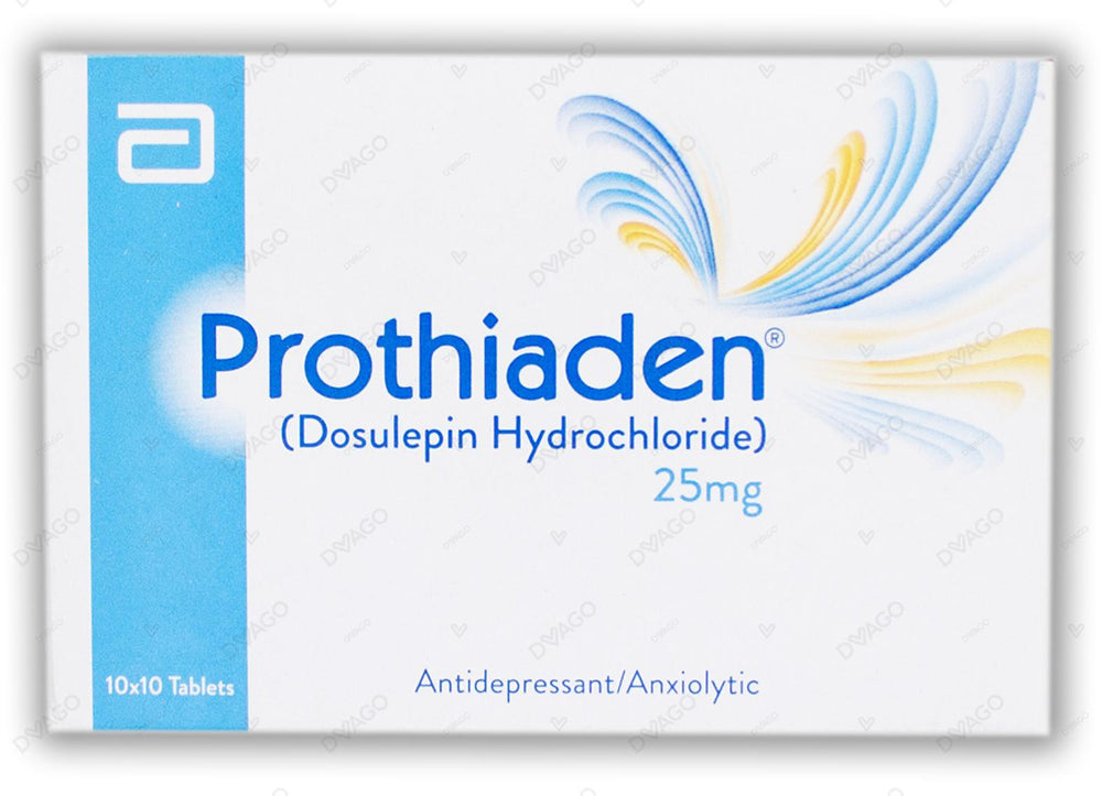 Prothiaden Tablets 25mg (1 Box = 10 Strips) (1 Strip = 10 Tablets)