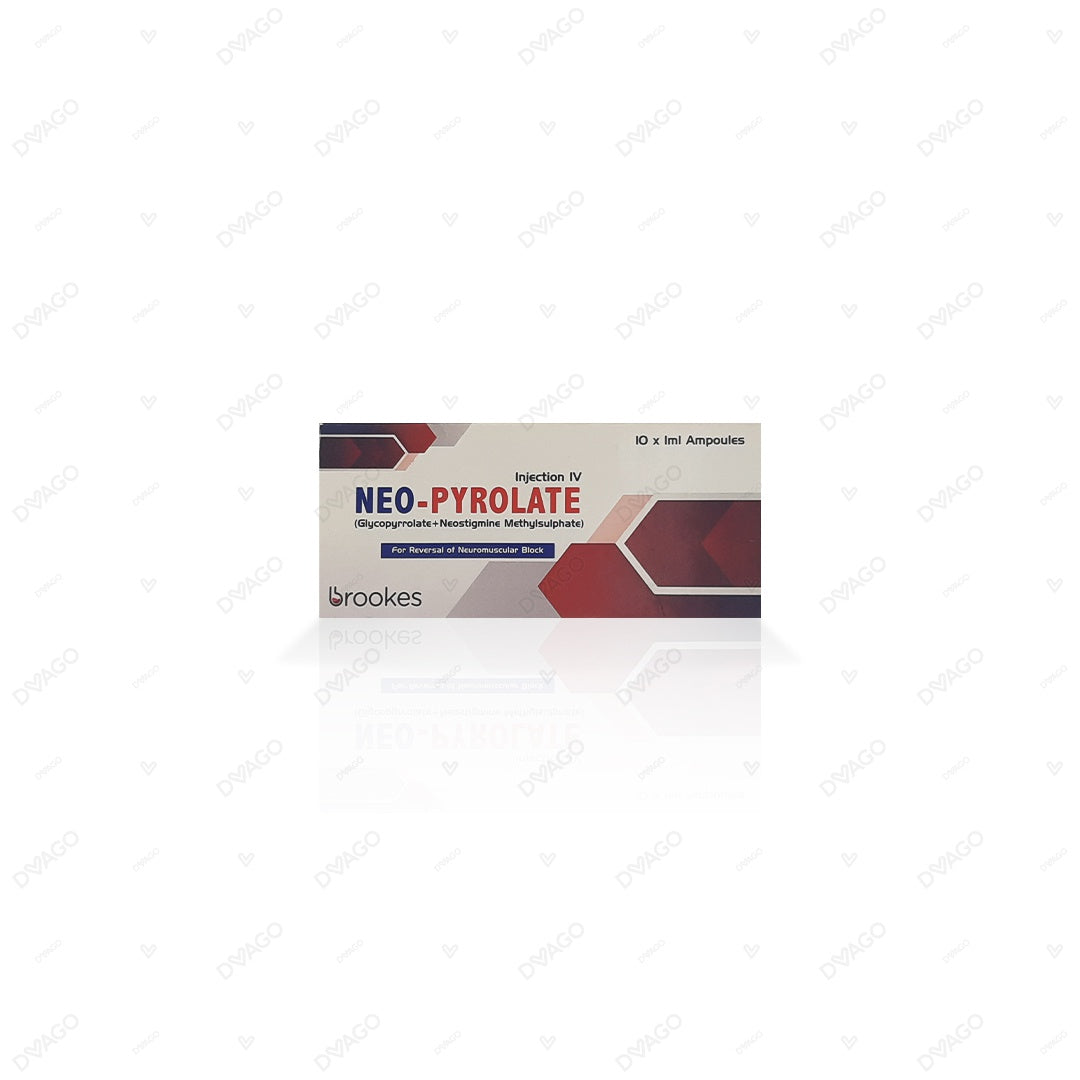 Neo-Pyrolate Iv Injection 0.5mg/2.5mg (1 Box = 10 Ampoules)