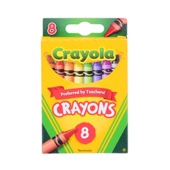 523008 CRY 8CT CRAYON H TAB Default Title - MamasJan Toys
