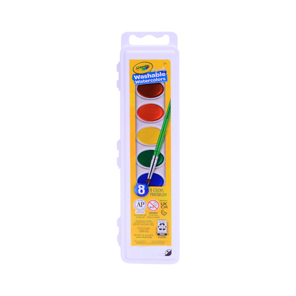 530525 CRY WASHABLE 8 WATER COLORS Default Title - MamasJan Toys